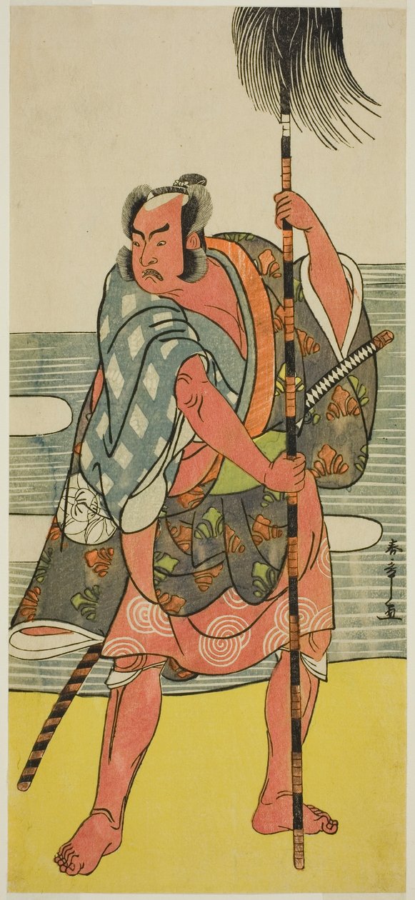 Ichimura Uzaemon Ichimura Ichimura Ichimura Ichimura Ichimura Uzaemon Ichimura Ichimura Ichimura Te Pay Old Man Snow Model , 1781 od Katsukawa Shunsho