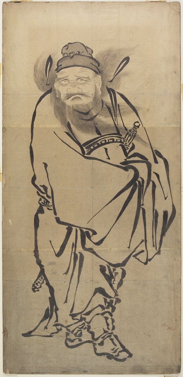 (Sho_ki the Demon Queller), polovina 18.-polovina 19. století od Katsushika Hokusai