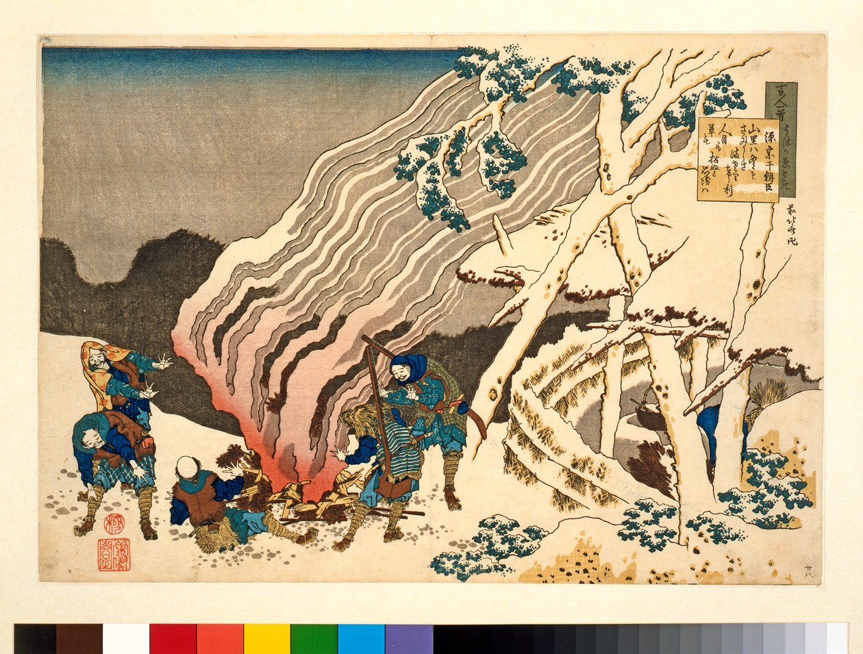 Závěsný od Katsushika Hokusai