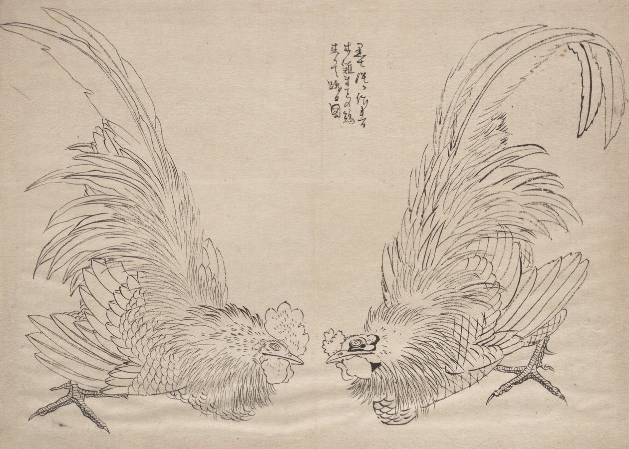 Album Sketches od Katsushika Hokusai a jeho učedníků, 19. století. od Katsushika Hokusai