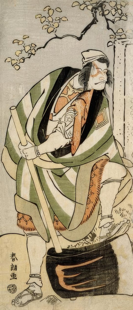 Herec Sakata Hangoro III od Katsushika Hokusai