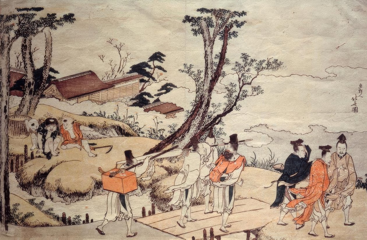 36 básníků od Katsushika Hokusai