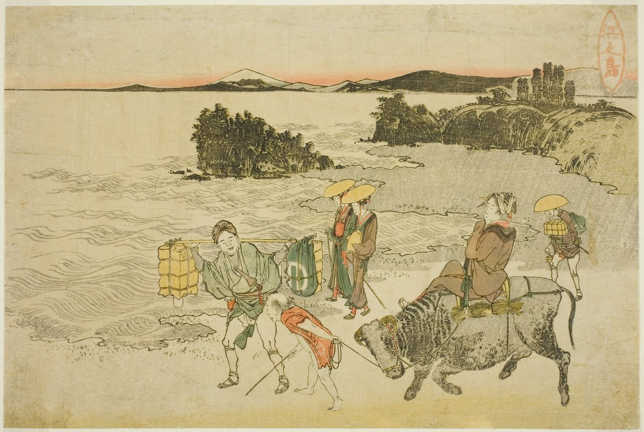 Enošima od Katsushika Hokusai