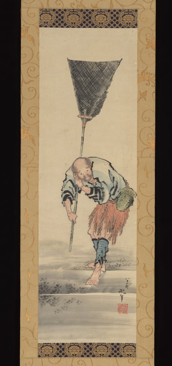 Rybář od Katsushika Hokusai