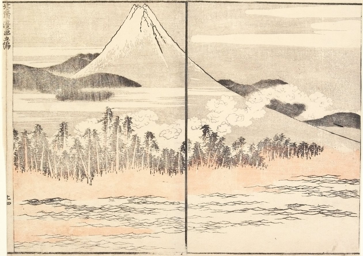 Hora Fuji od Katsushika Hokusai