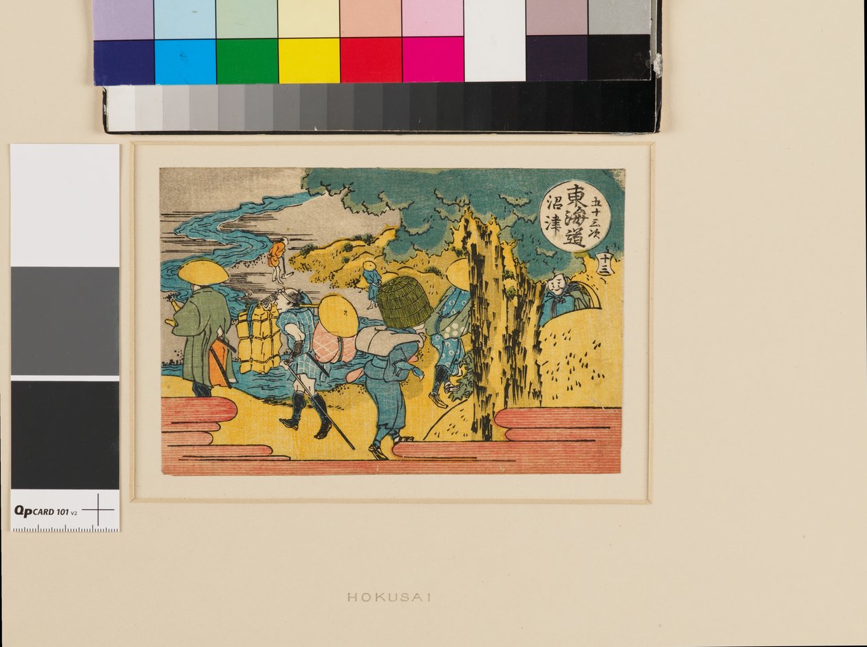 Numazu od Katsushika Hokusai