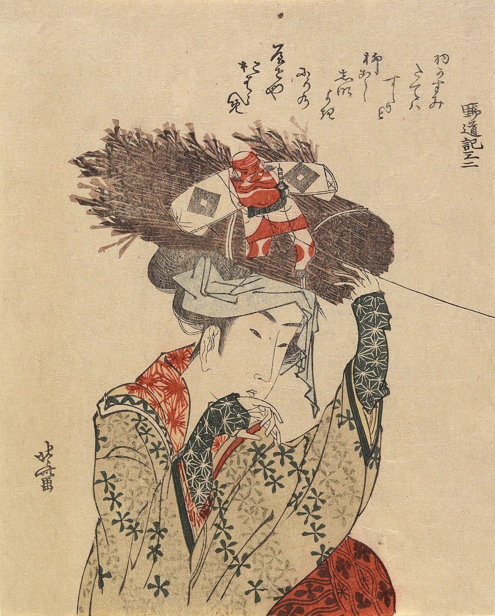Ohra-Me, 1797-1819 od Katsushika Hokusai