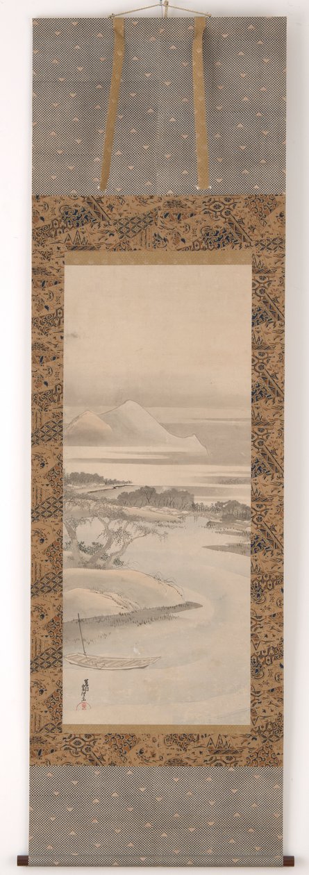 Říční krajina, 1760-1849. od Katsushika Hokusai