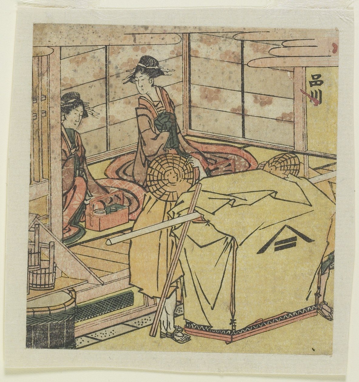 Shinagawa c. 1804 od Katsushika Hokusai