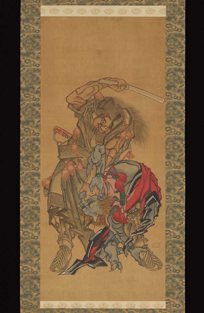 Shōki, poražitel démonů od Katsushika Hokusai