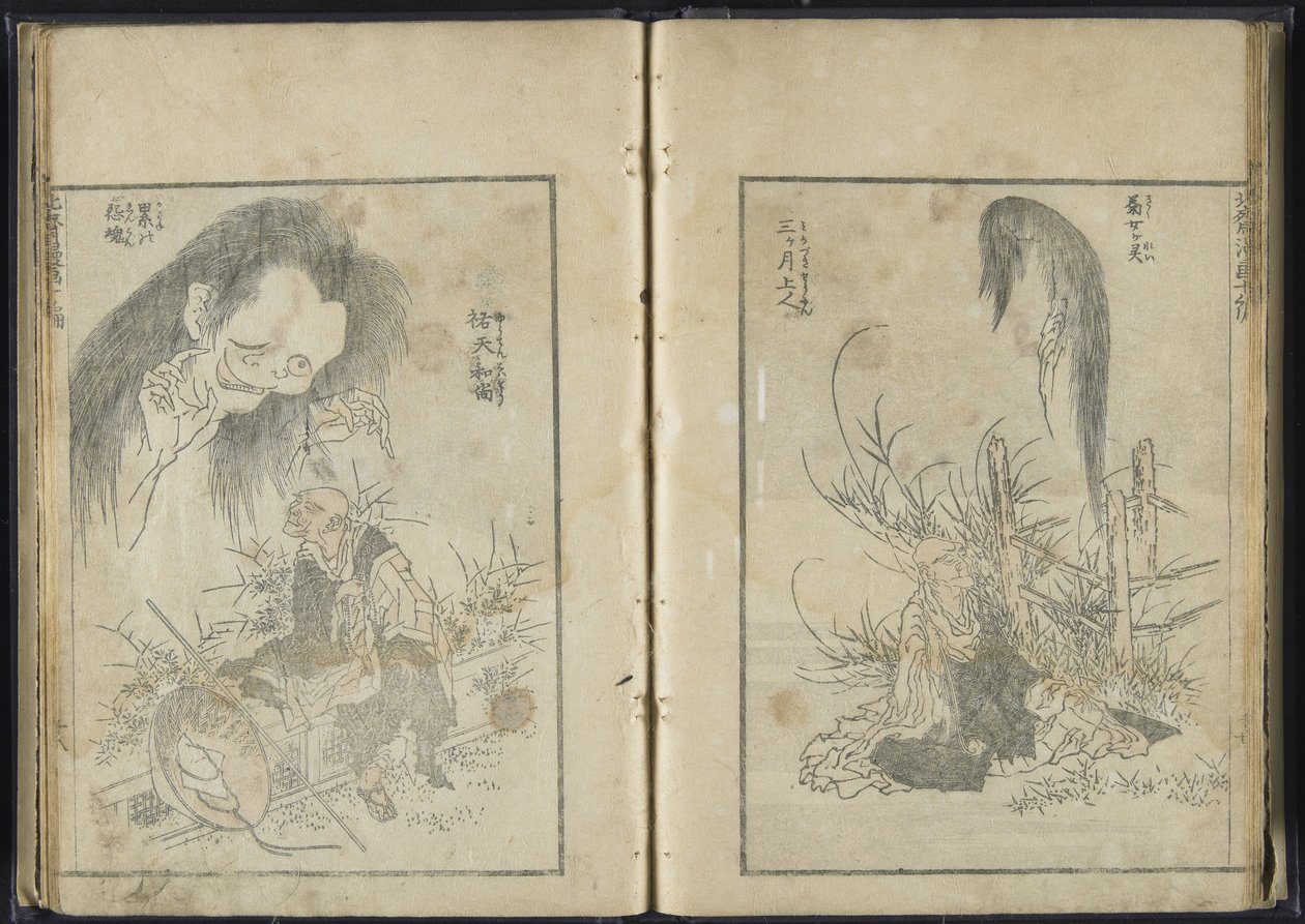 Skicář, sv. 10, 1819 (dřevotisk) od Katsushika Hokusai