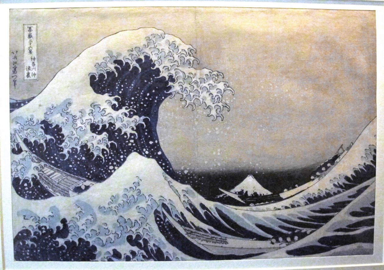 Velká vlna u Kanagawy od Katsushika Hokusai