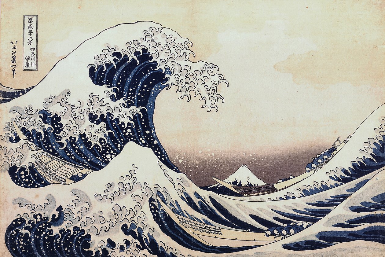 „Under the Wave off Kanagawa“ od Katsushika Hokusai