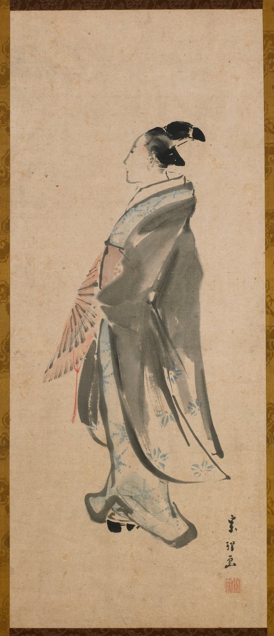 Mladý muž, období Edo, ca. 1795-1798. od Katsushika Hokusai