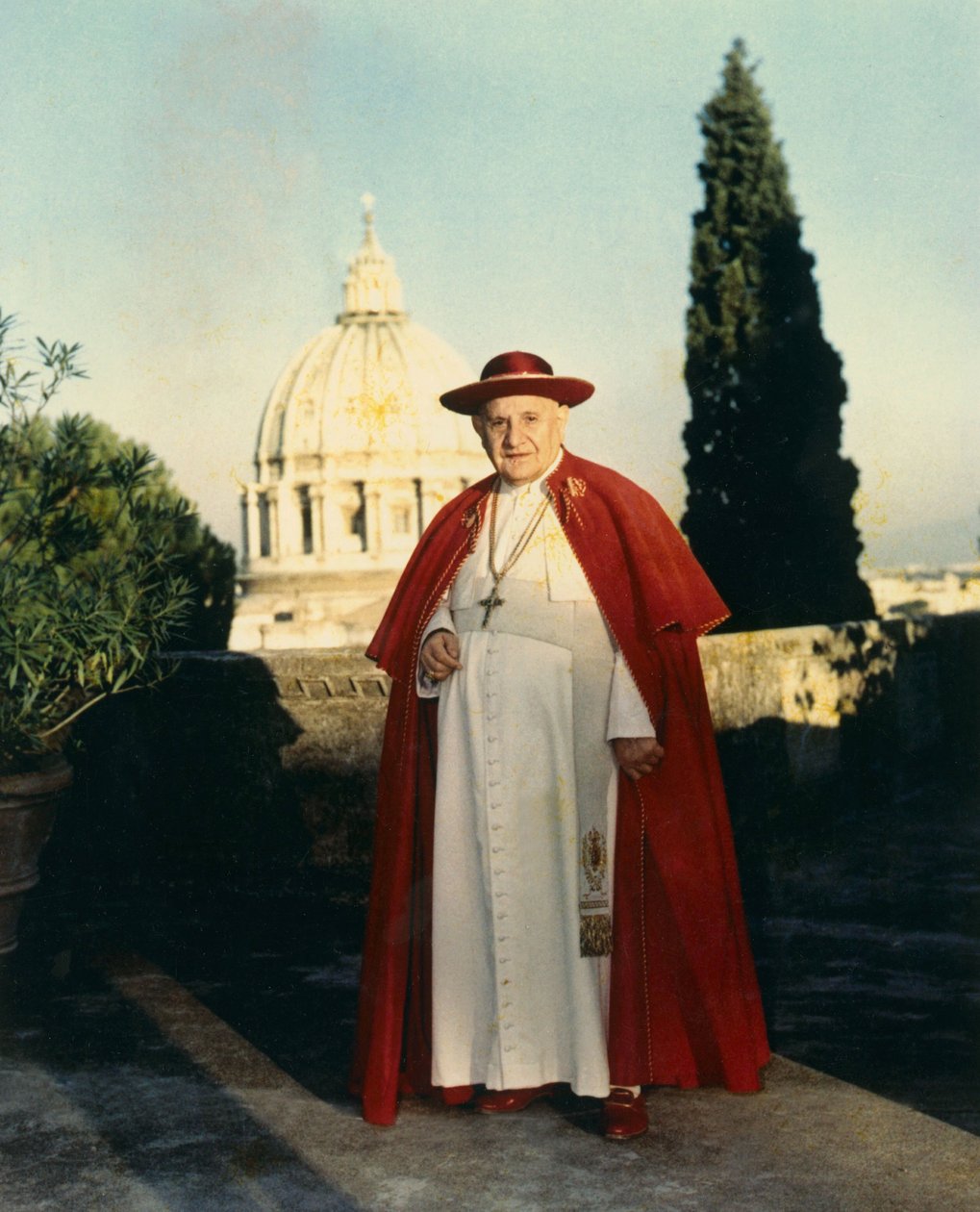 Portrét papeže Jana XXIII. (1958 - 1963). 24/07/1961 Photo felici © Farabola/ Leemage od Alec Hunter