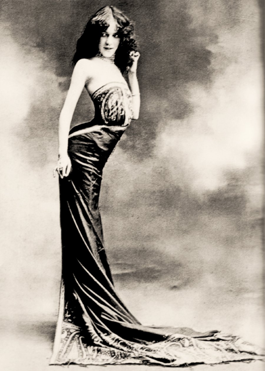 Portrét Edith La Sylphe (foto) od 