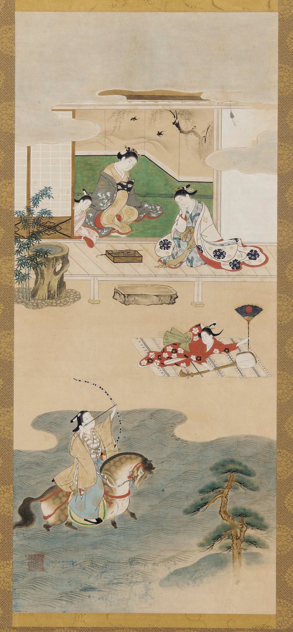 Palo dy of te te f nas yoichi, Edo Perio d, 1615-1868. od Kawamata Tsuneyuki
