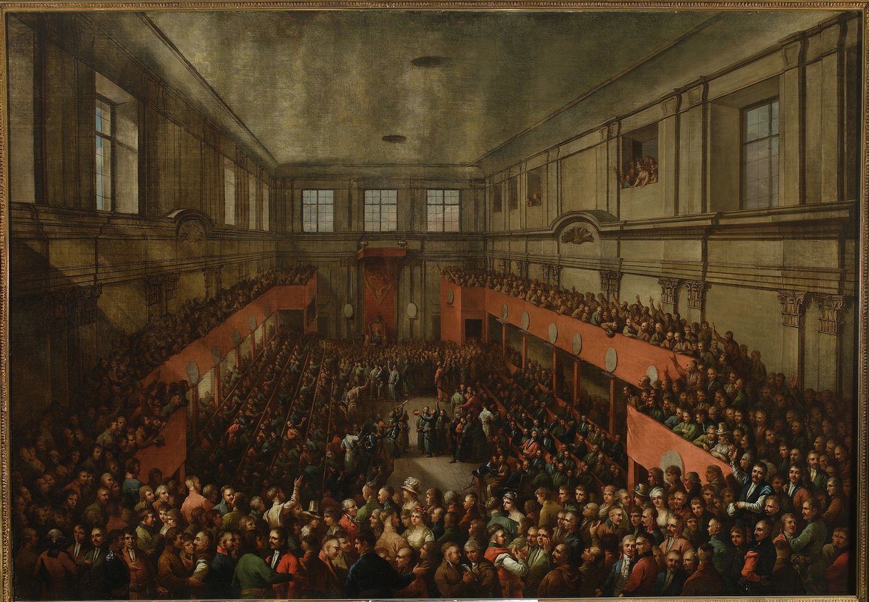 Constitution polonaise du 3. května 1791 – Schválení ústavy z 3. května od Kazimierz Wojniakowski