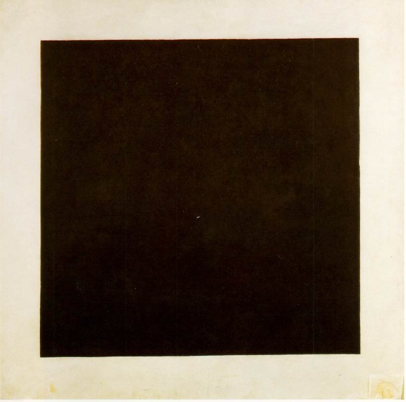 Černý čtverec od Kazimir Severinovich Malevich