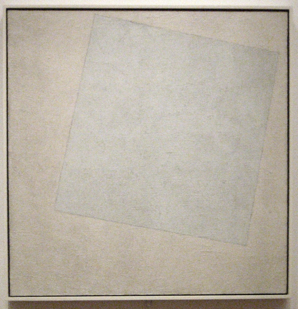 Složení suprematisty: White on Whiten od Kazimir Severinovich Malevich