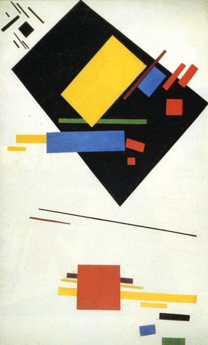 Suprematismus od Kazimir Severinovich Malevich