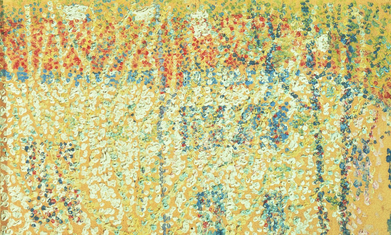 Krajina, 1906-08 (olej na kartonu) od Kazimir Severinovich Malevich