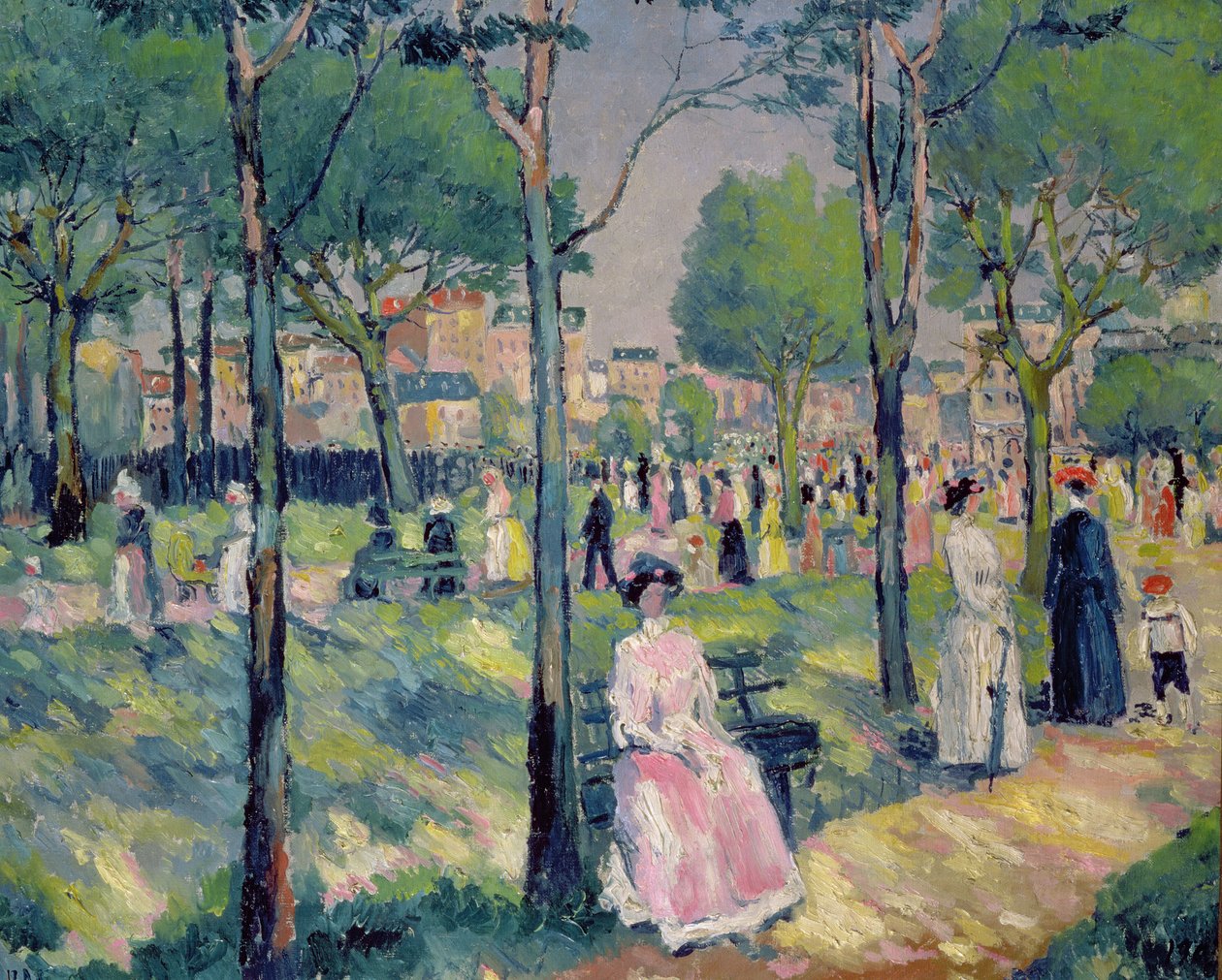 Na Avenue, 1903 od Kazimir Severinovich Malevich