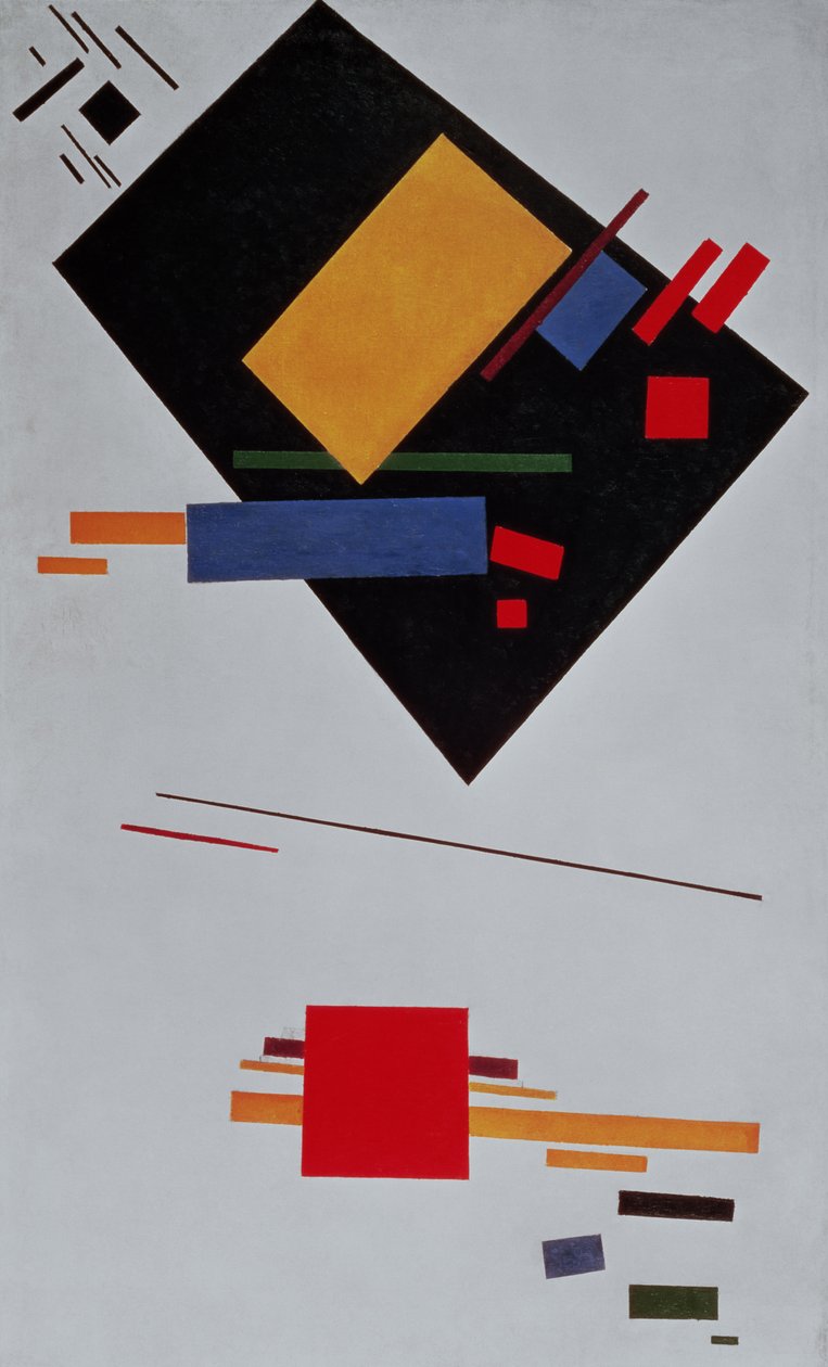 Suprematistická kompozice, 1915 od Kazimir Severinovich Malevich