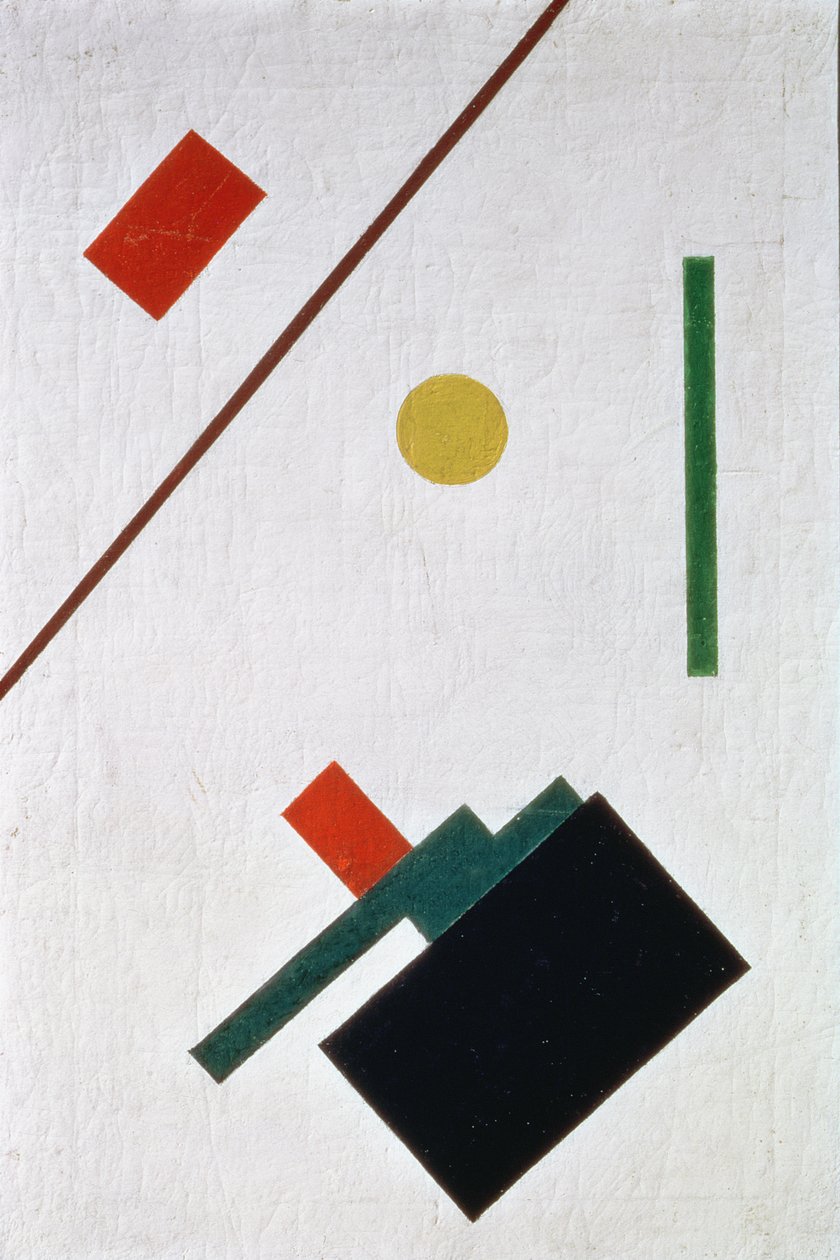 Suprematistická kompozice, 1915 od Kazimir Severinovich Malevich