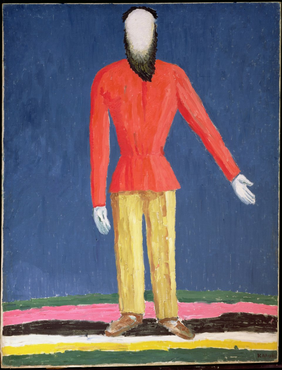 Sedlák, 1928-32 od Kazimir Severinovich Malevich