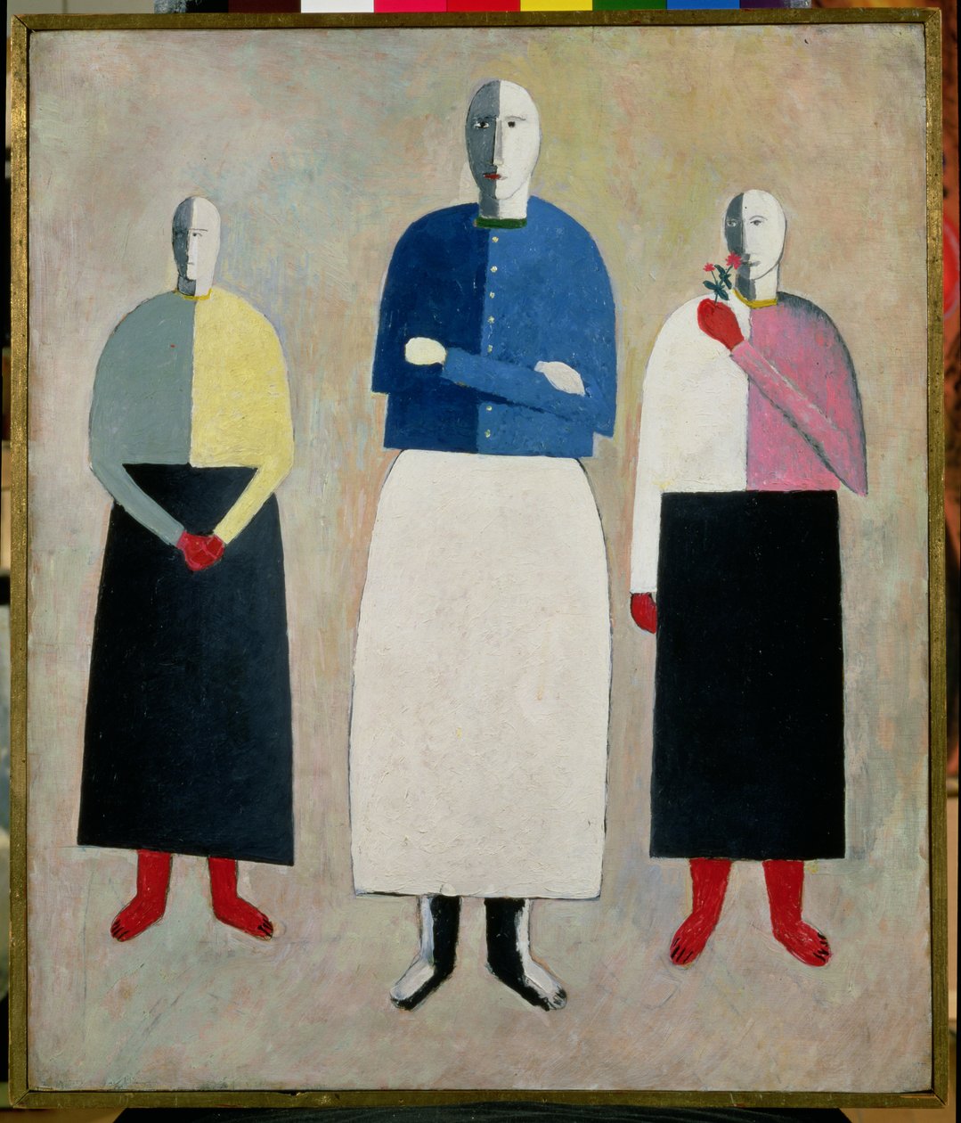 Tři malé holčičky, 1928-32 od Kazimir Severinovich Malevich