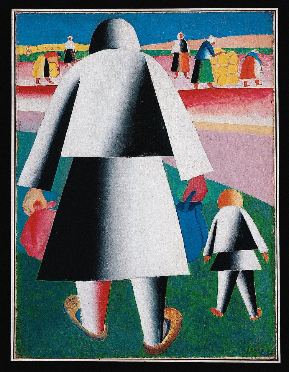 Sklizeň (malba na plátně) od Kazimir Severinovich Malevich