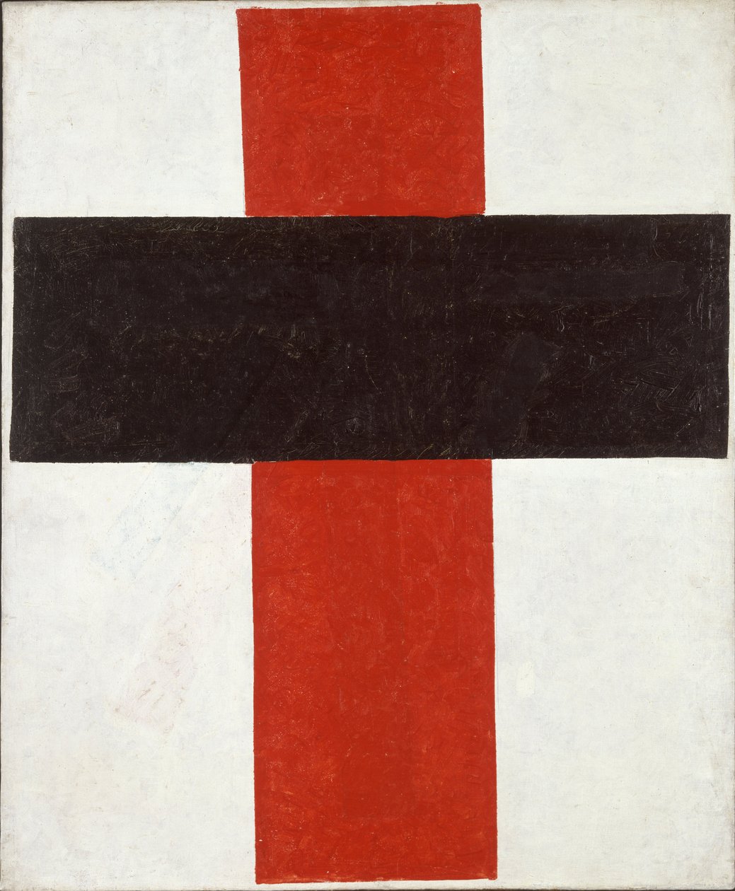 Hieratický suprematistický kříž par Malevich, Kasimir Severinovich (1878-1935) od Kazimir Severinovich Malevich