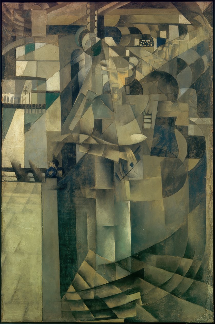 Život v hotelu Grand od Kazimir Severinovich Malevich