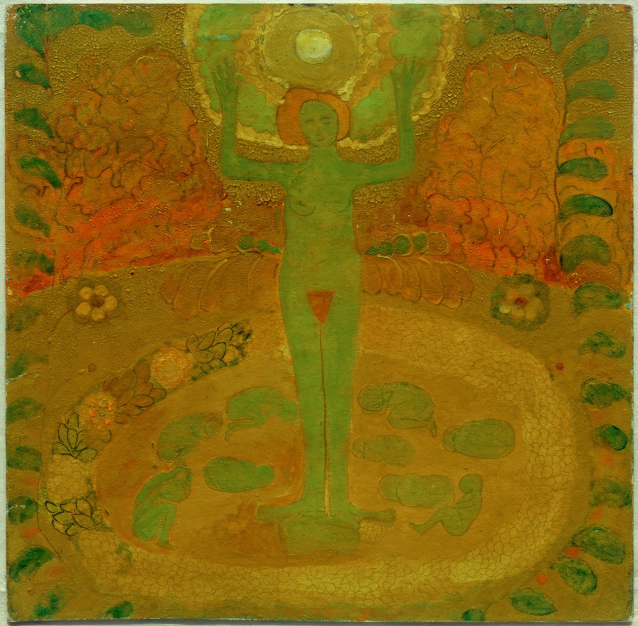 Nahá se zdviženýma rukama od Kazimir Severinovich Malevich