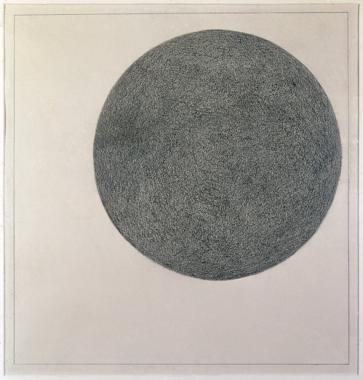 Suprematistický prvek: kruh (olej na plátně, 20. století) od Kazimir Severinovich Malevich