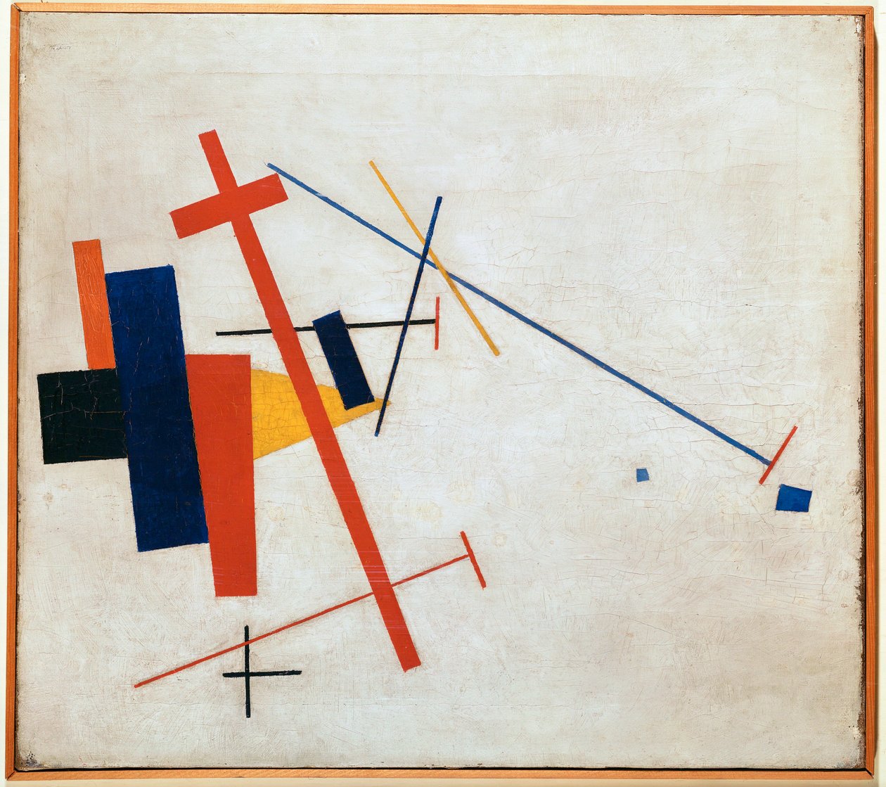 Suprematistická kompozice (olej na plátně) od Kazimir Severinovich Malevich