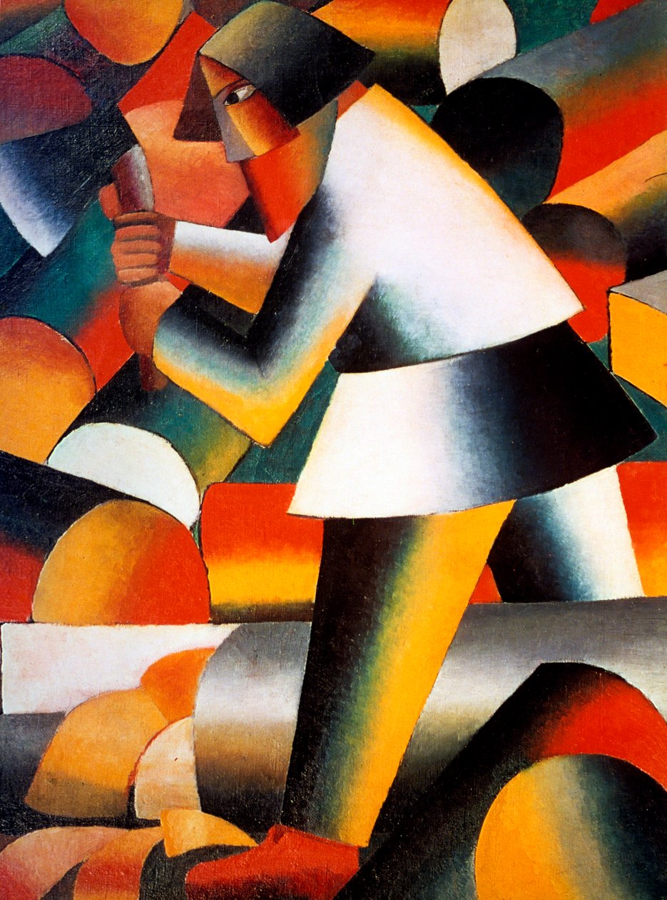 Logger, 1912 od Kazimir Severinovich Malevich