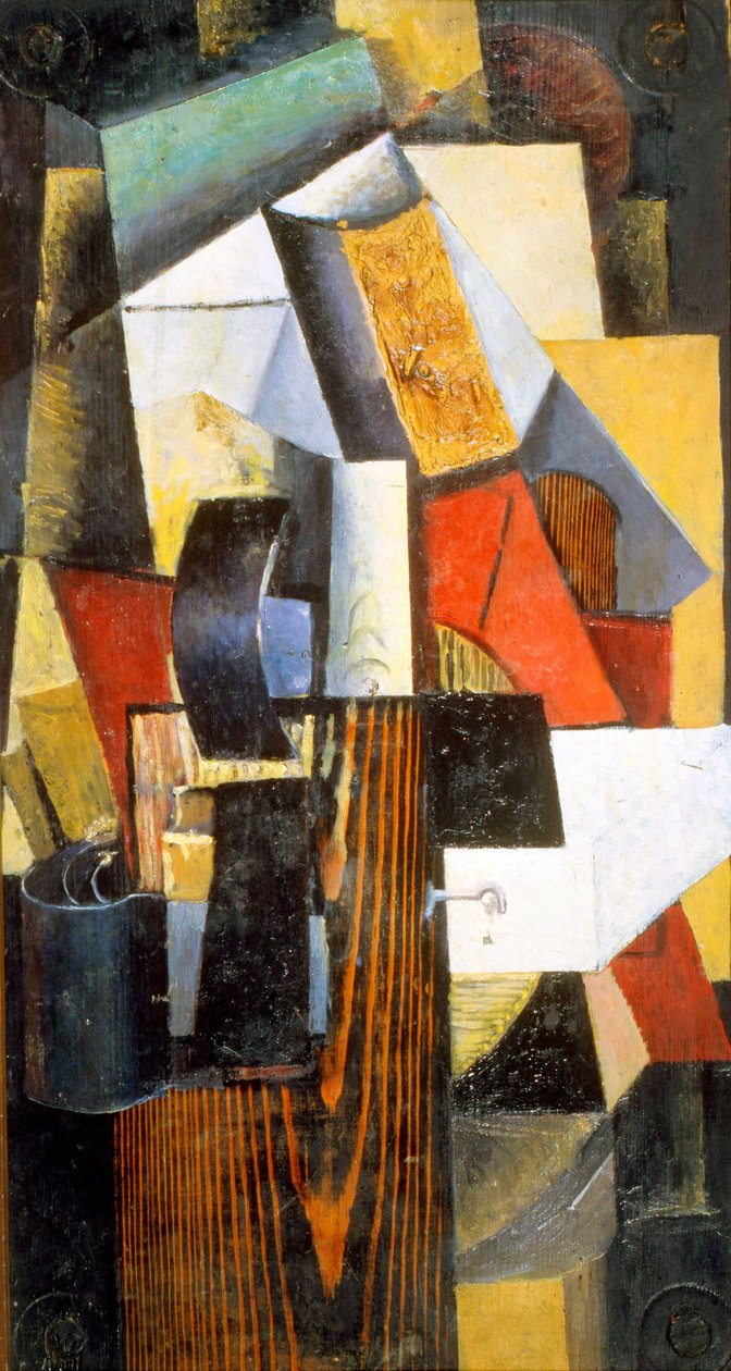Nonstop stanice. Kuncevo, 1913 od Kazimir Severinovich Malevich