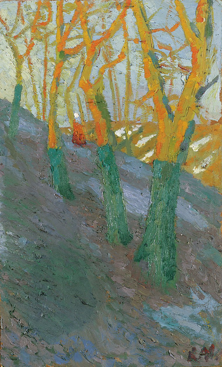 Stromy, kolem roku 1904 od Kazimir Severinovich Malevich