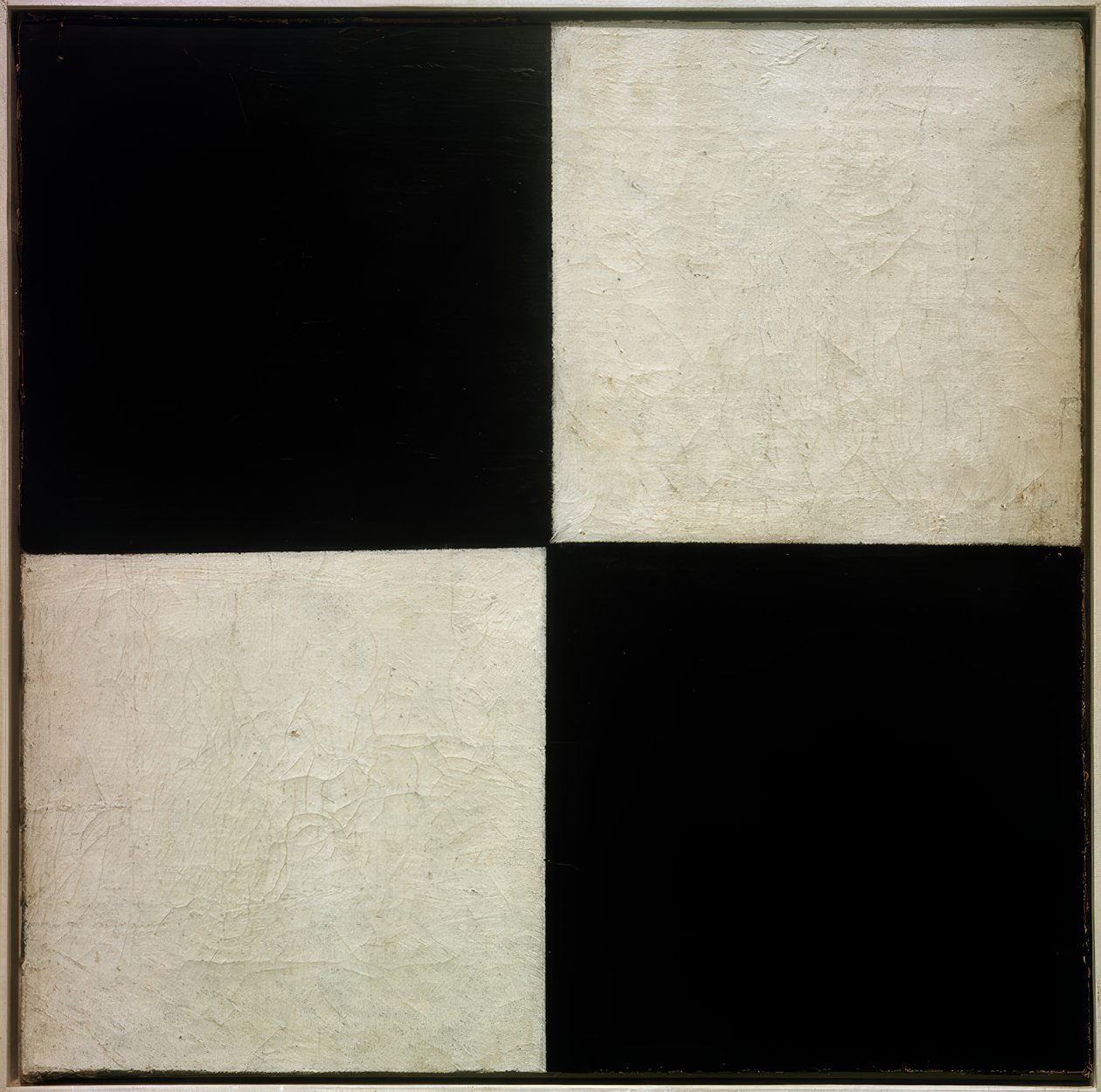 Čtyři čtverce, 1915 od Kazimir Severinovich Malevich