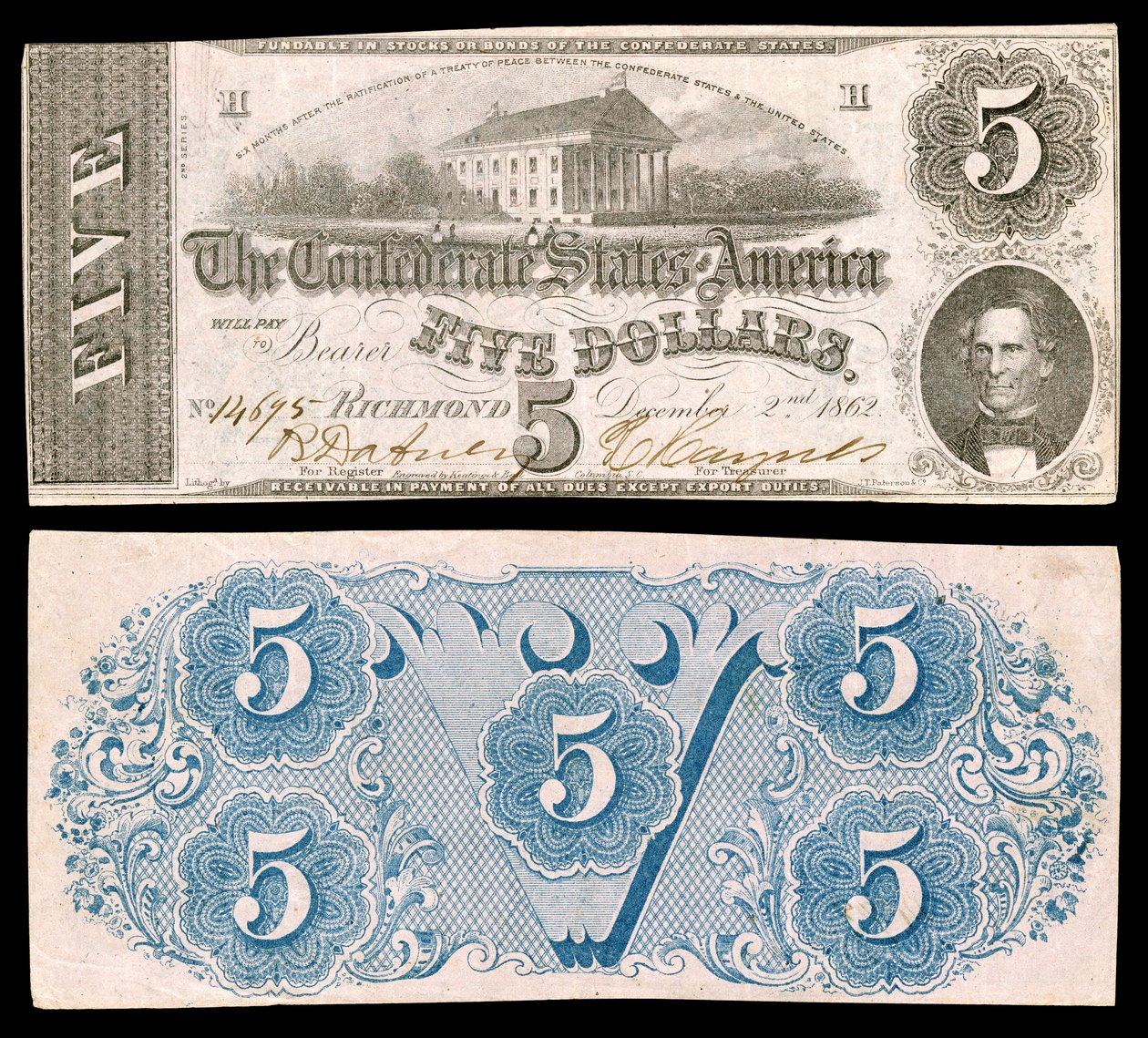 CSA-T53-$5-1862 od Keatinge and Ball