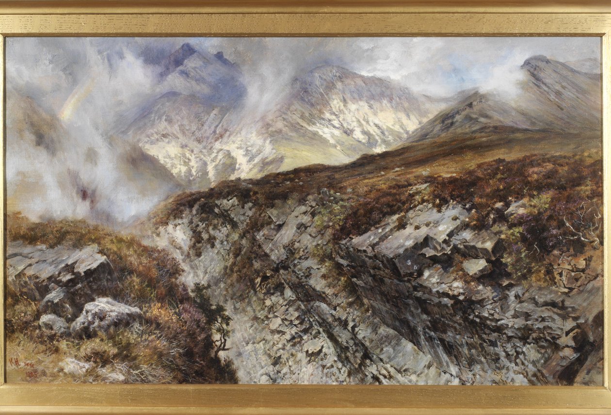 Sgurr nan Guillean, Isle of Skye, 1885 od Keeley Halswelle