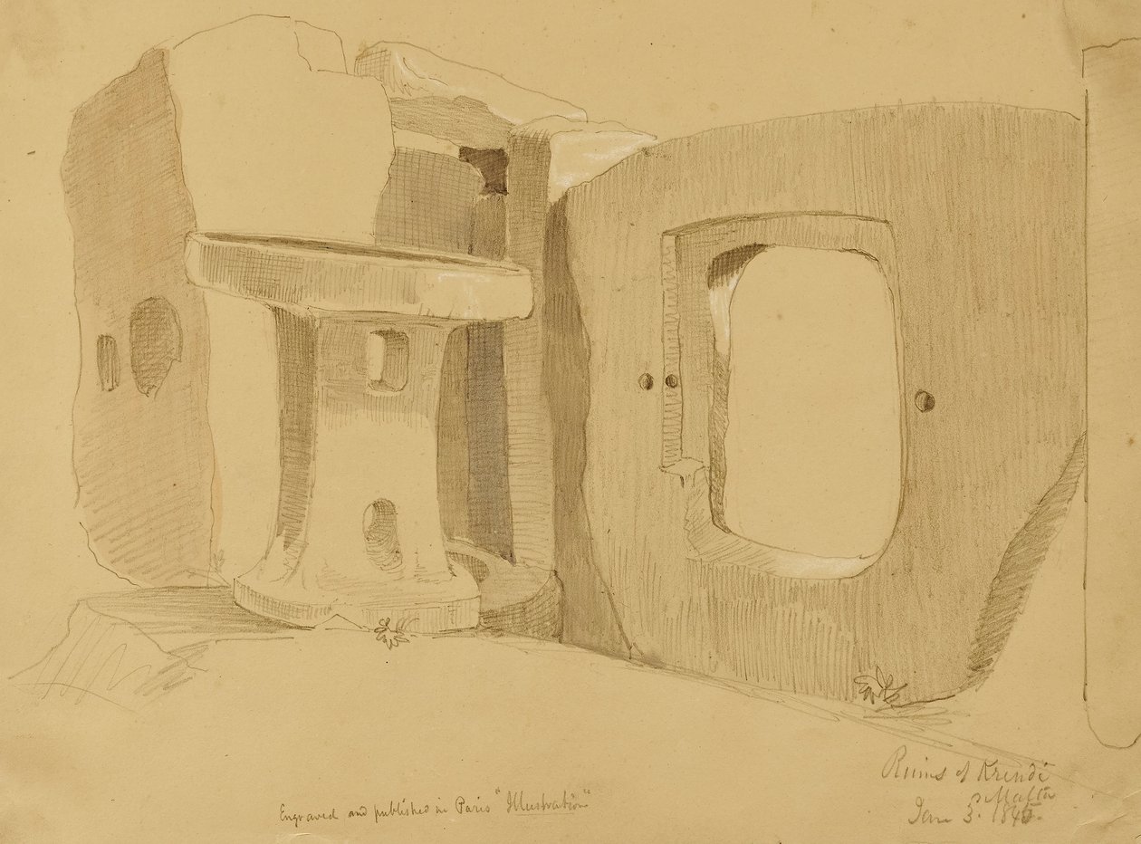 Zříceniny, Krindi, Malta od Kellogg, Miner Kilbourne