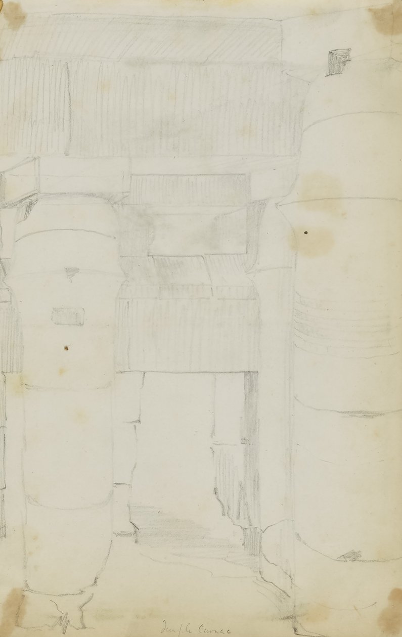 Chrám Carnac, Egypt od Kellogg, Miner Kilbourne
