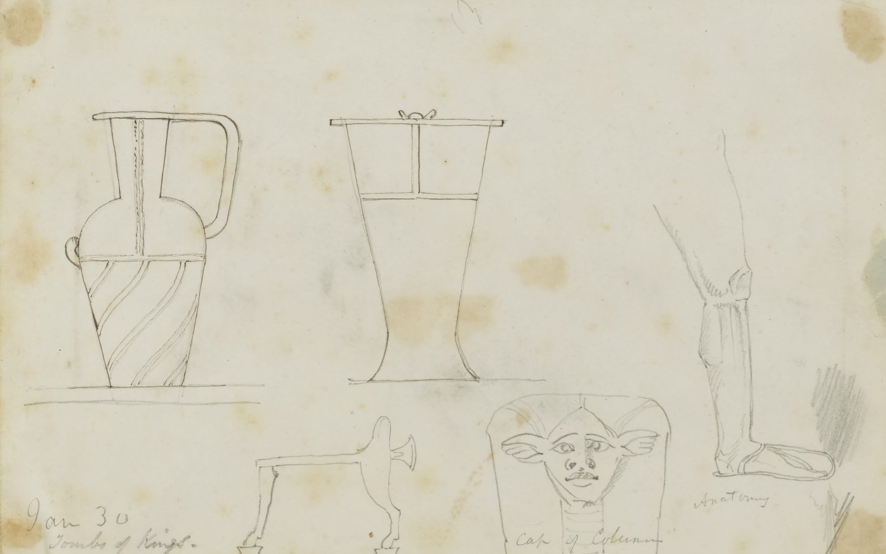 Hrobka králů, Egypt od Kellogg, Miner Kilbourne