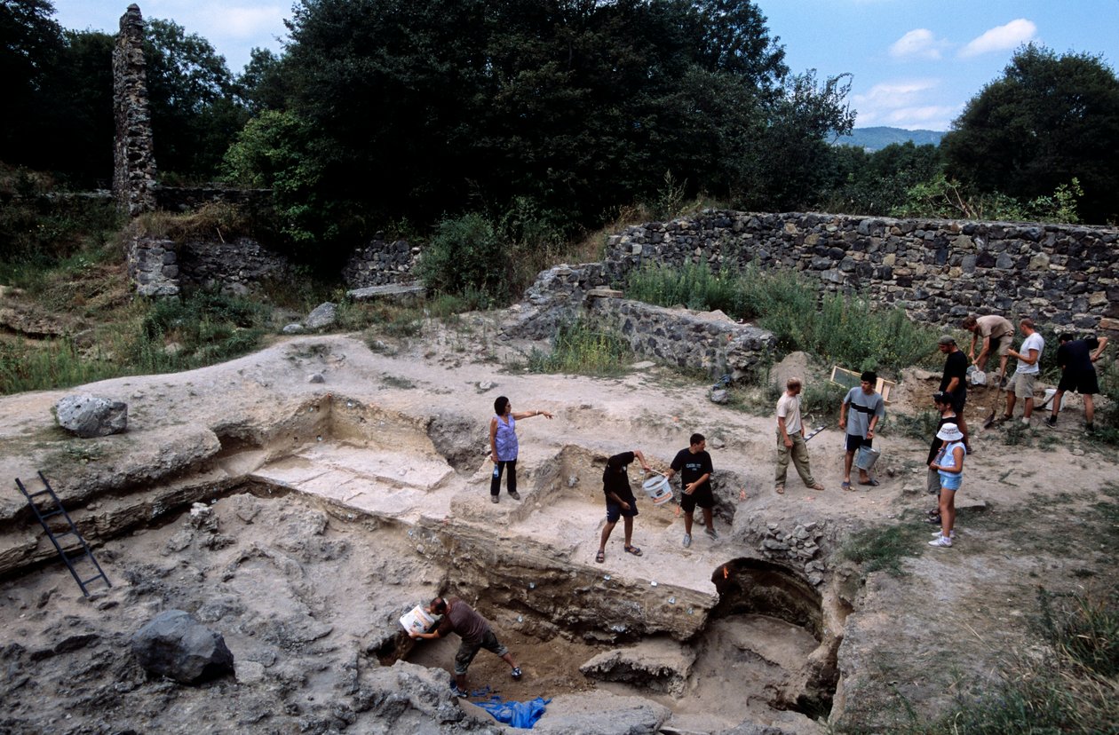 Dmanisi, Gruzie Naleziště Homo erectus od Kenneth Garrett