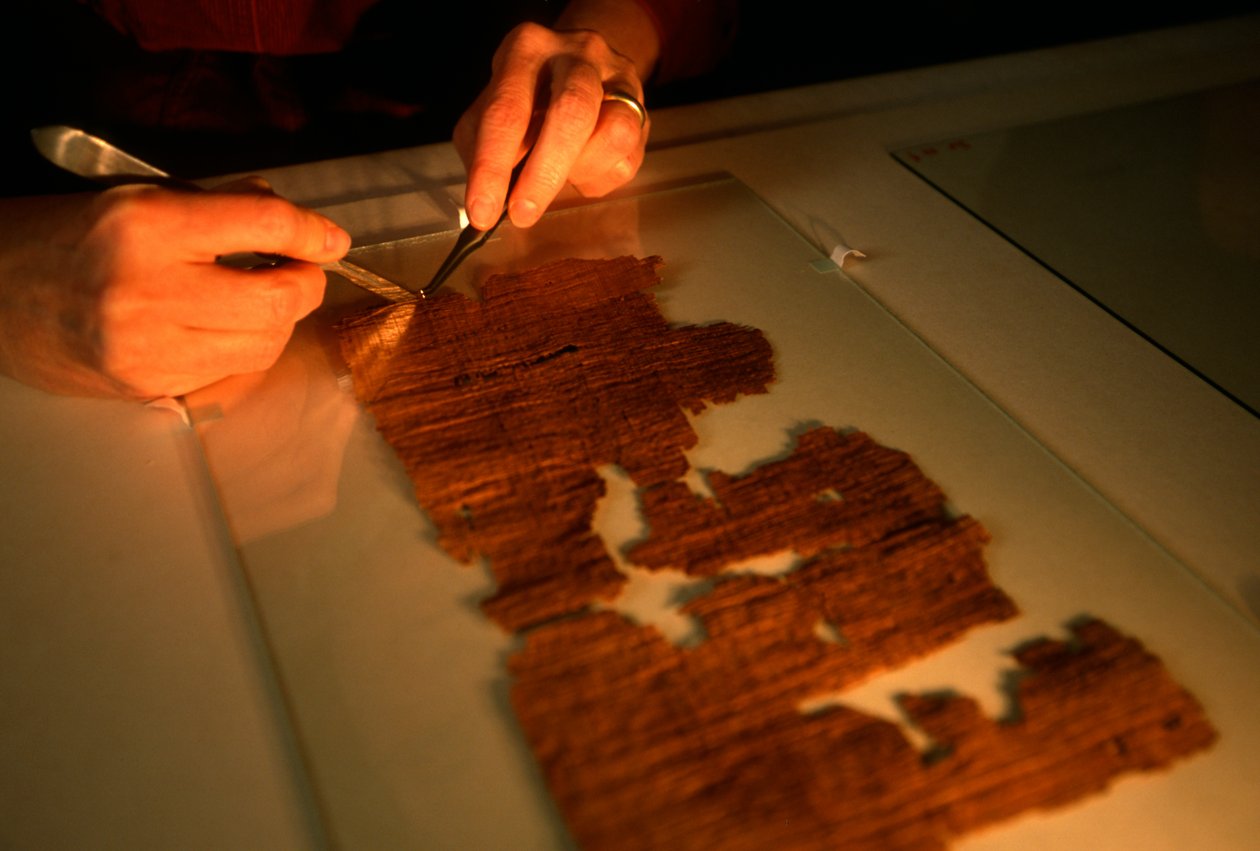 Florence Darbre, Jidášovo evangelium; Codex Tchacos; kritické vydání, gnostický text; Ženeva, 2004 (foto) od Kenneth Garrett