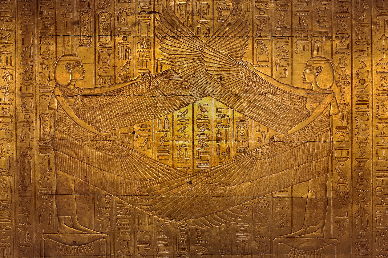 Král Tutanchamon; Egypt; Nová říše; Tutanchamon; Údolí králů; Tut; Hrobka; Š..., 2004 (foto) od Kenneth Garrett