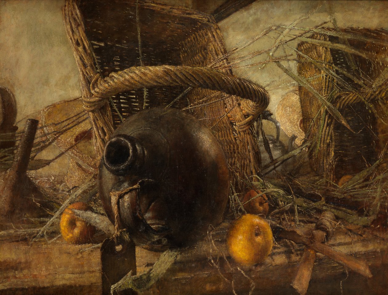 The Old Winde-Jar (olej na plátně) od Kenneth Newton